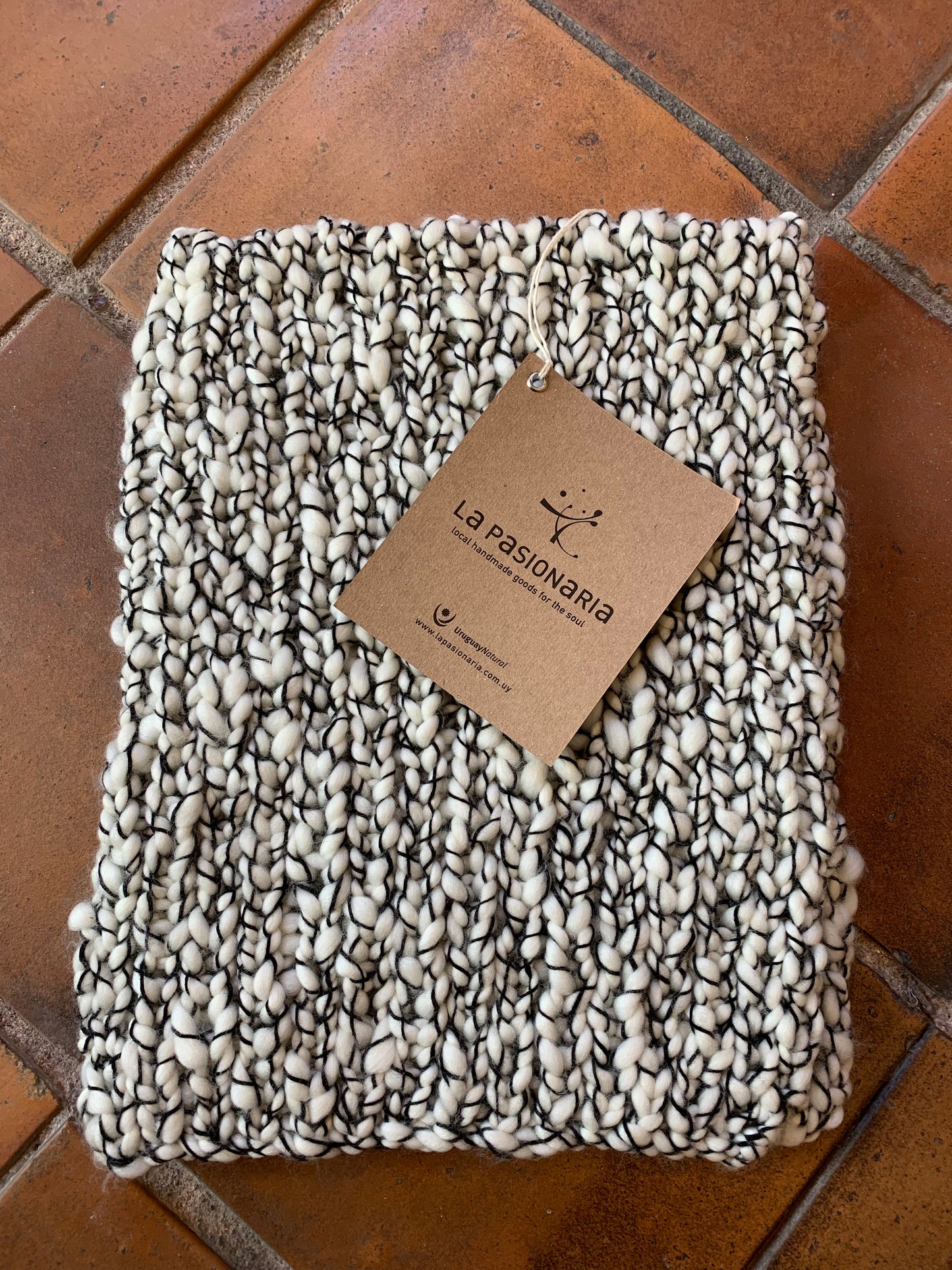 Cuello ALTO merino natural