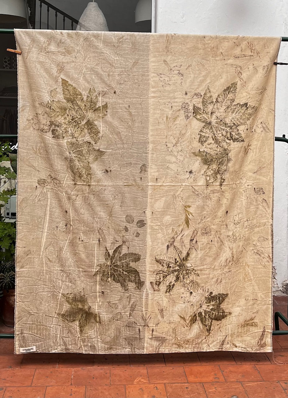 Mantel Bitono lino y algodón