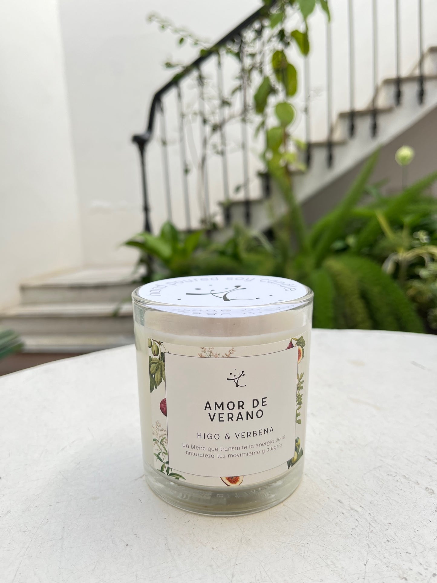 Vela artesanal de cera de soja 20% off