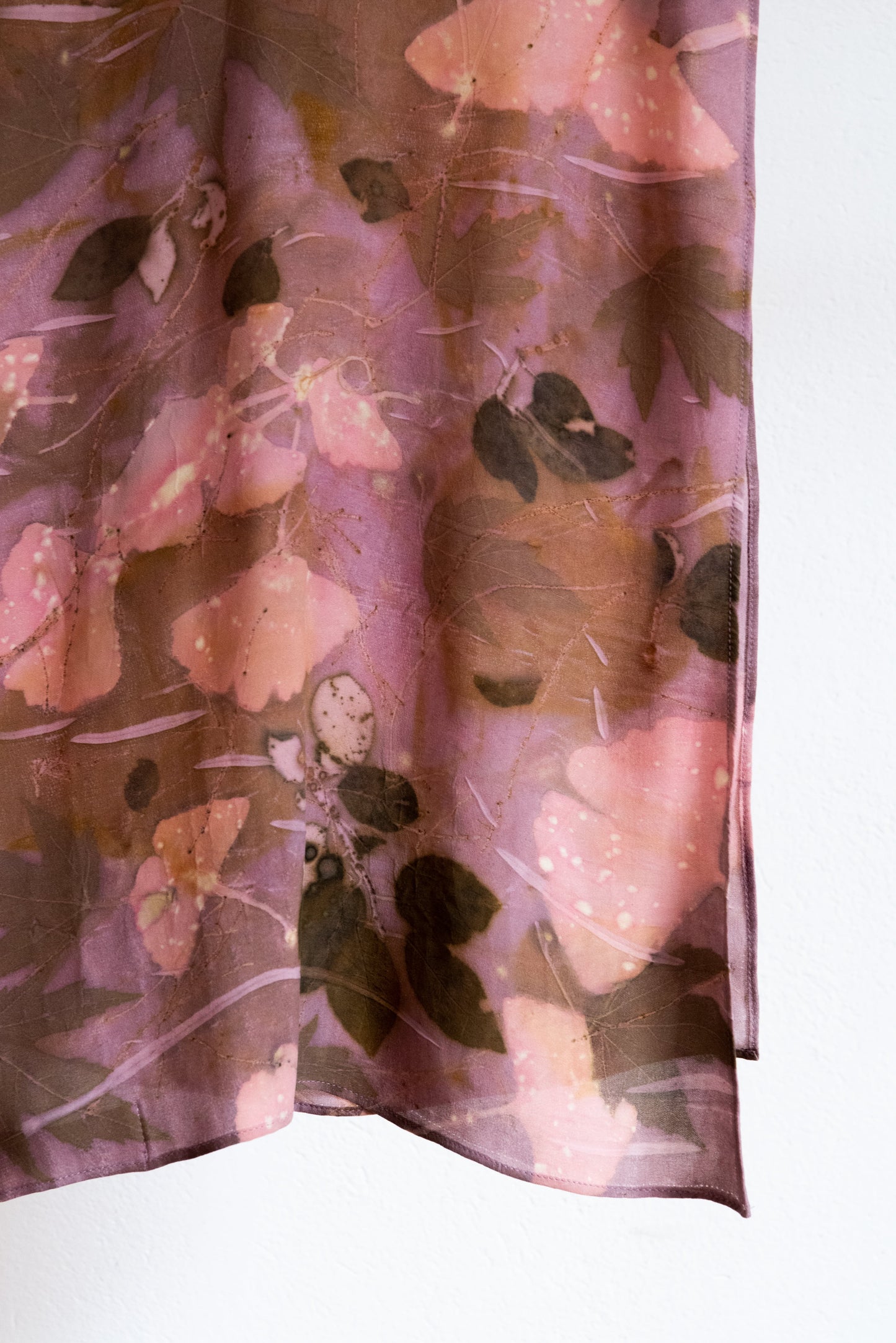 Pañuelo SERENA rosa I 100% seda *25% OFF*