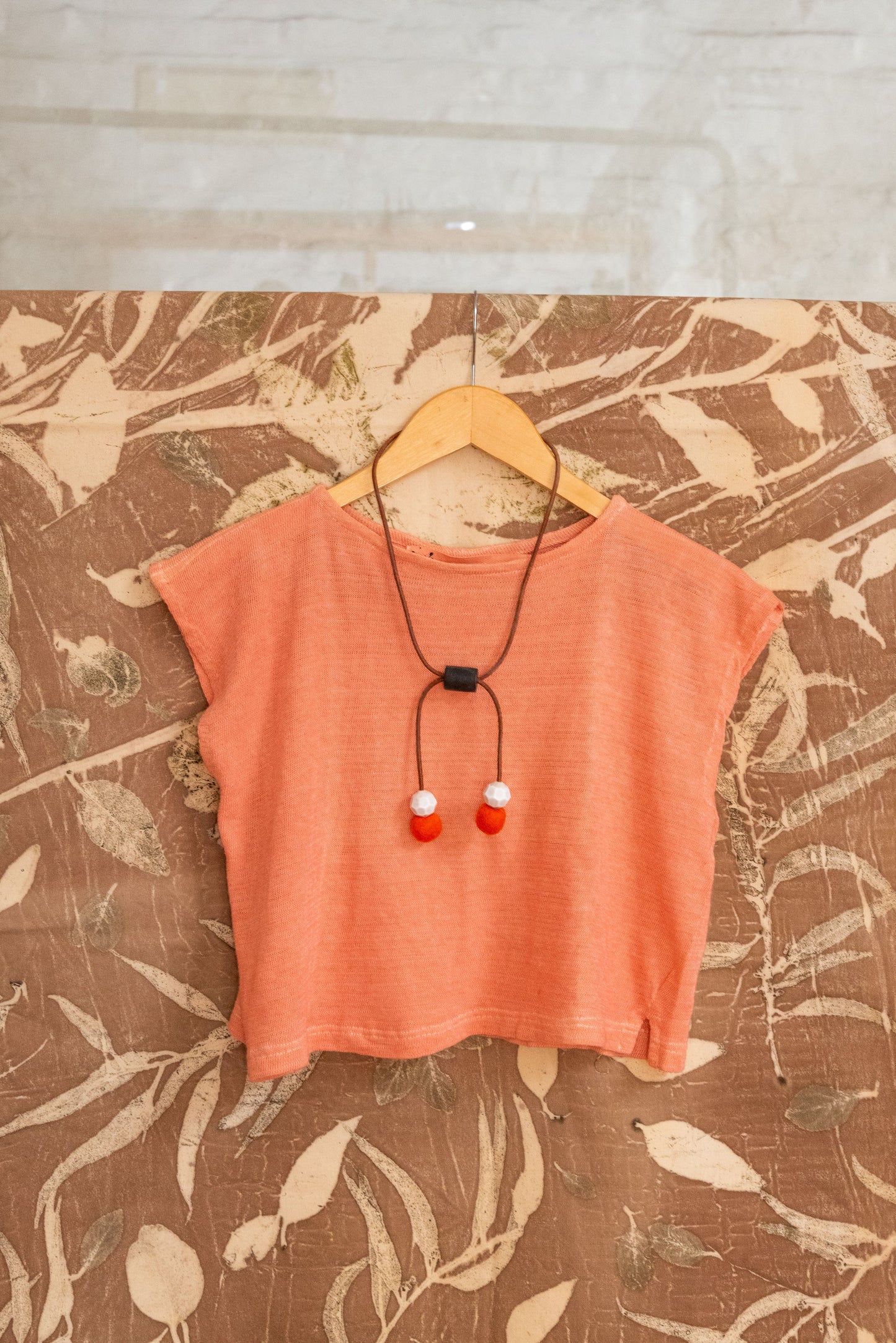 Crop Top SIMPLE Red bambú