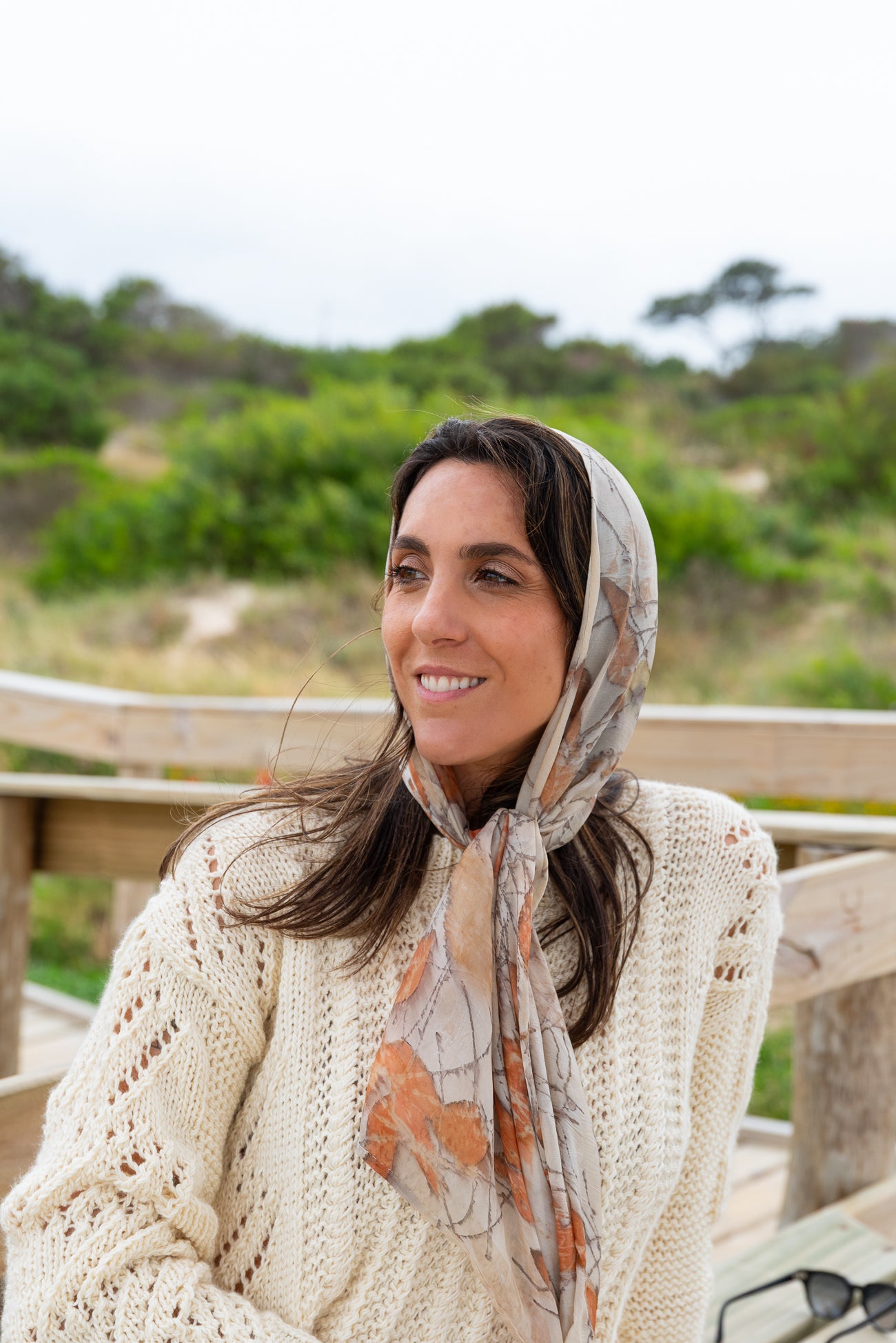 Pañuelo CASUARINA 100% Seda